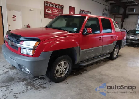 2002 Chevrolet Avalanche 1500 z USA, uszkodzony, nr VIN 3GNEC13T12G228832